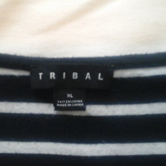 Tribal Striped Top, XL - Picture 7 of 7